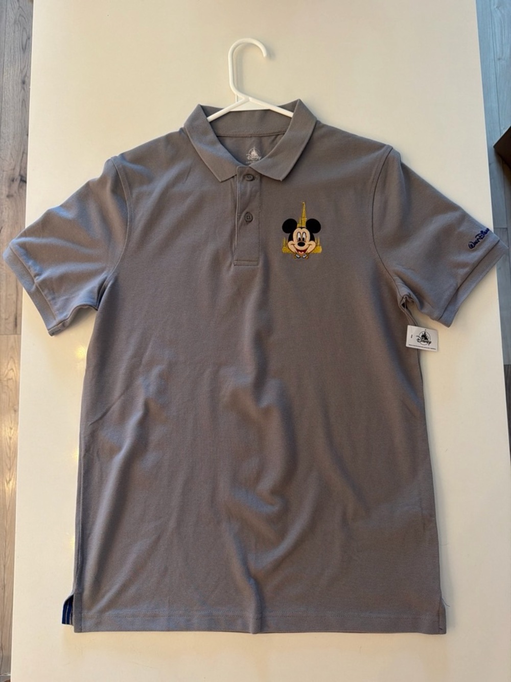 Gray Polo Shirt - Disney Mickey Mouse 50th
